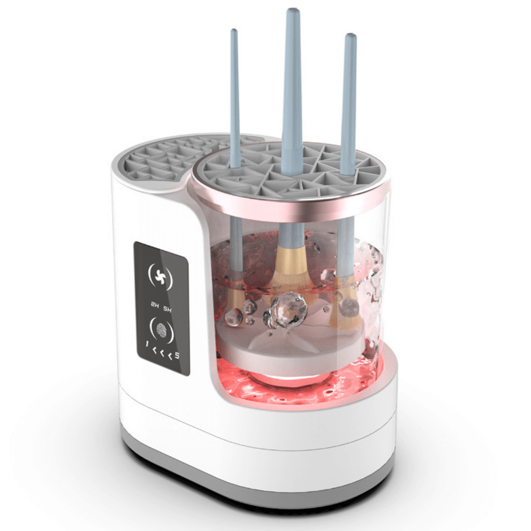GlamSpin™ — 3-in-1 Makeup Brush Cleaner Image-6